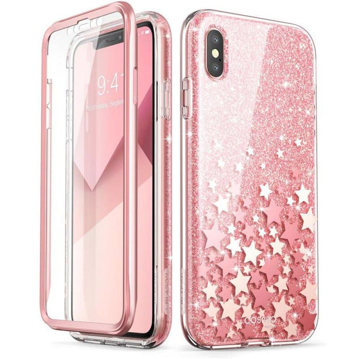 Iphone x Xs Case With Built-in Screen Protector Cosmo Series