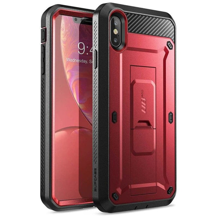 Iphone Xs Max Case With Built-in Screen Protector &