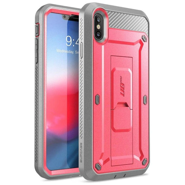 Iphone Xs Max Case With Built-in Screen Protector &