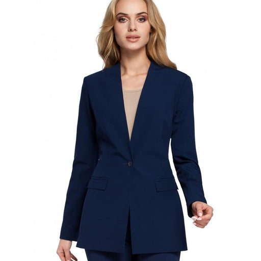 Jacket Naknn By Moe For Women Navy Blue