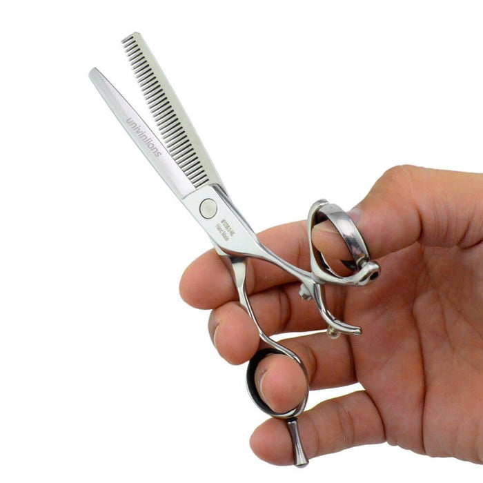 Japanese Hairdressing Scissors With Rotating Handle