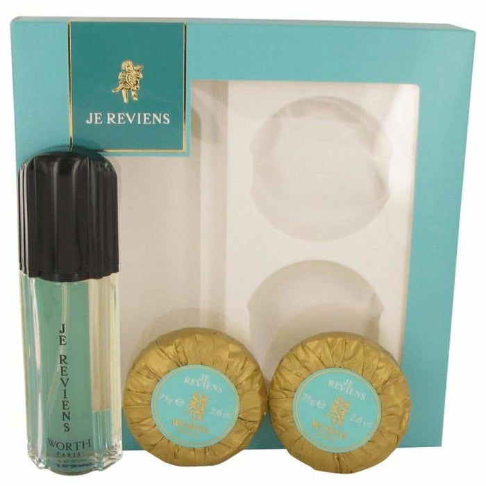 Je Reviens Gift Set by Worth for Women - 1.7 Oz + 2 X 2.6