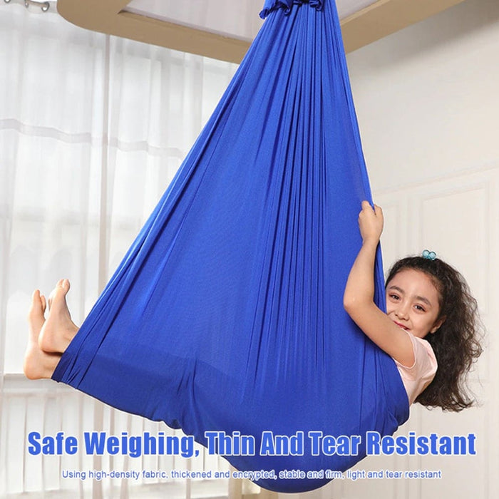 Vibe Geeks Kids Therapy Swing Yoga Cuddle Sensory Hanging