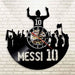 The King 10 Lionel Messi Led Vinyl Record Wall Clock