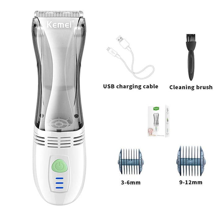 Km-79 Vacuum Haircut Kit Mute Sleep Baby Cordless Hair