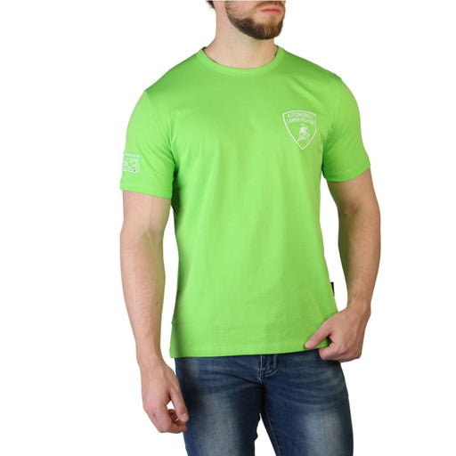Lamborghini T-shirts Z120b3xvbt for Men Green