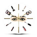 Lash Makeup Tools Beauty Salon Extensions Print Wall Clock