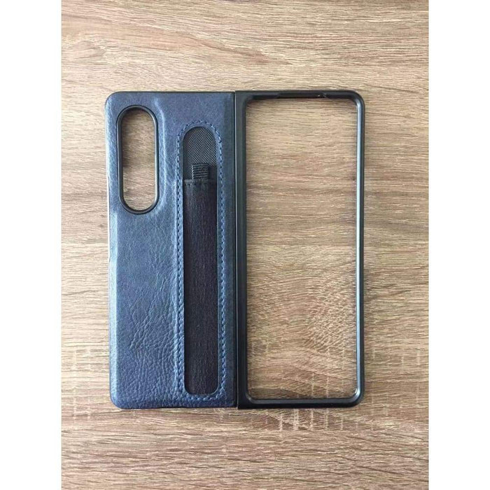 Leather Back Cover Pocket Holder For Samsung Galaxy z Fold