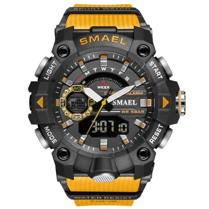 Led 50m Waterproof Digital Sports Watch