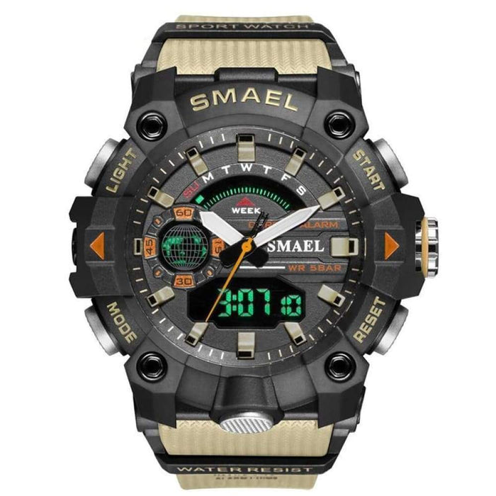 Led 50m Waterproof Digital Sports Watch