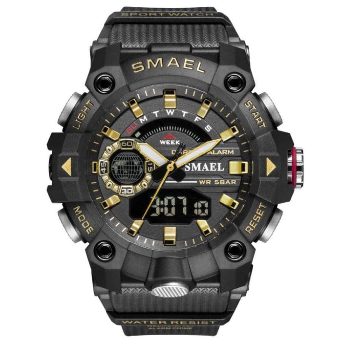 Led 50m Waterproof Digital Sports Watch