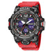 Led Digital Men’s Watch With Dual Time Display