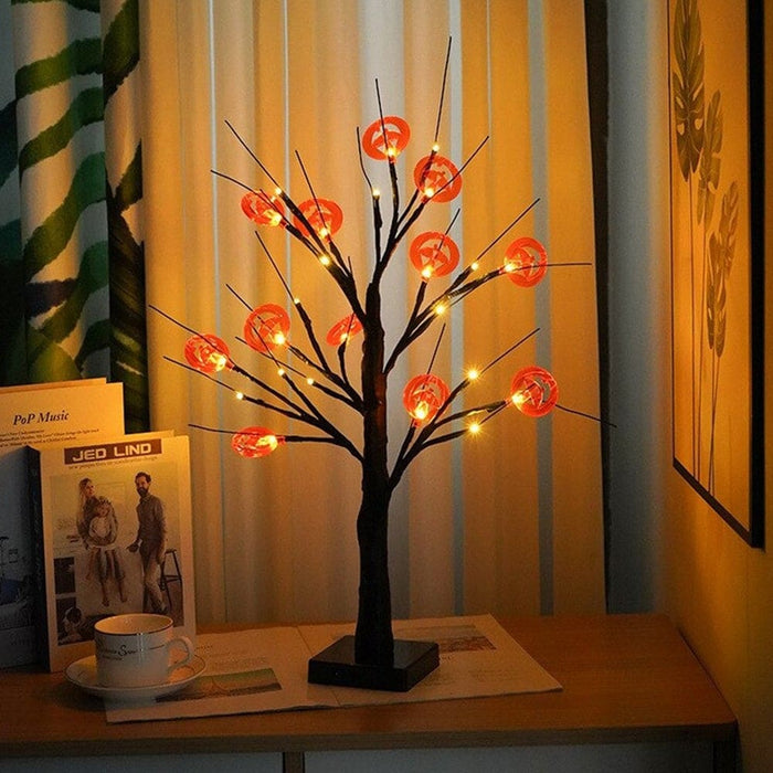 Led Illuminated Birch Tree For Home And Holiday Decoration-