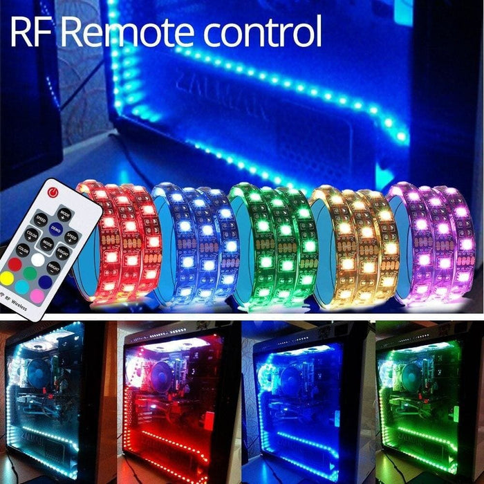 Led Strip Light Full Kit Sata Interface Rf Controller For Pc