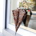 Leopard Print Folding Umbrella