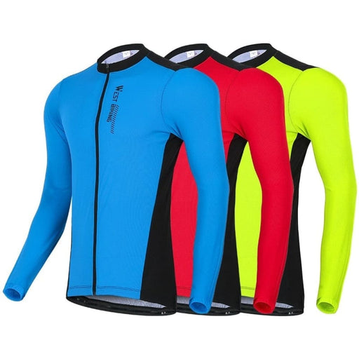 Lightweight & Breathable Long Sleeve Bicycle Jersey