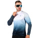 Long Sleeve Comfortable Full Zipper Cycling Tshirt