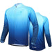 Long Sleeve Comfortable Full Zipper Cycling Tshirt