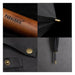 Long Wooden Handle Double Layer Umbrella