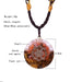 Lotus Orgone Crystals Necklace Energy Converter the Soul 