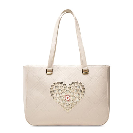 Love Moschino P241jcppelp Shopping Bags For Women White
