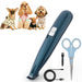 Low Noise Usb Rechargeable Grooming Safe Nail Clipper For