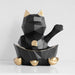 Lucky Cat Figurine Statue Wall Storage Box