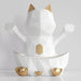 Lucky Cat Figurine Statue Wall Storage Box