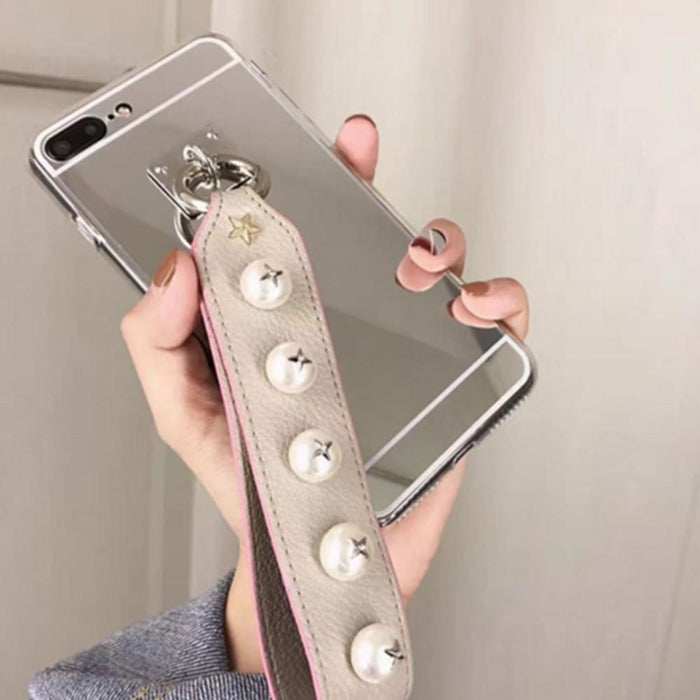 Luxury Fashionable Durable Silver Mirror Back Iphone Case 6s