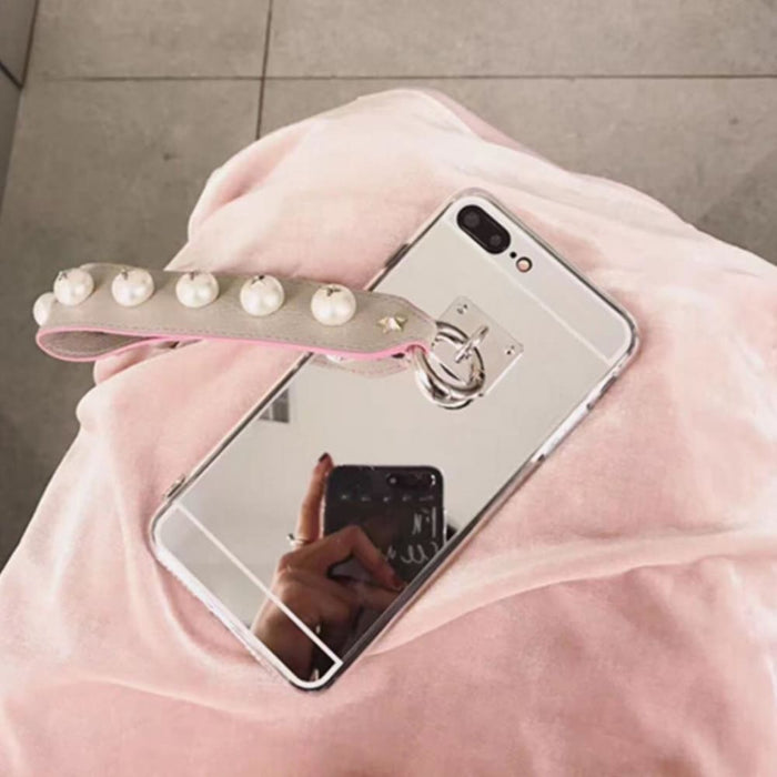 Luxury Fashionable Durable Silver Mirror Back Iphone Case 7