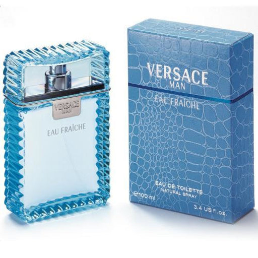 Man Eau Fraiche Edt Spray (blue) By Versace For Men - 100 Ml