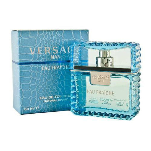 Man Eau Fraiche Edt Spray (blue) By Versace For Men - 50 Ml