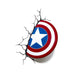 Marvel Avengers Captain America 3d Deco Light