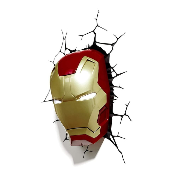 Marvel Avengers Iron Man Mask 3d Deco Light