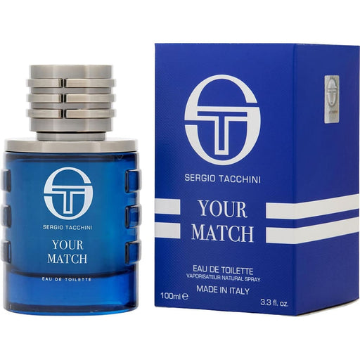 Your Match Edt Spray By Sergio Tacchini For Men - 100 Ml