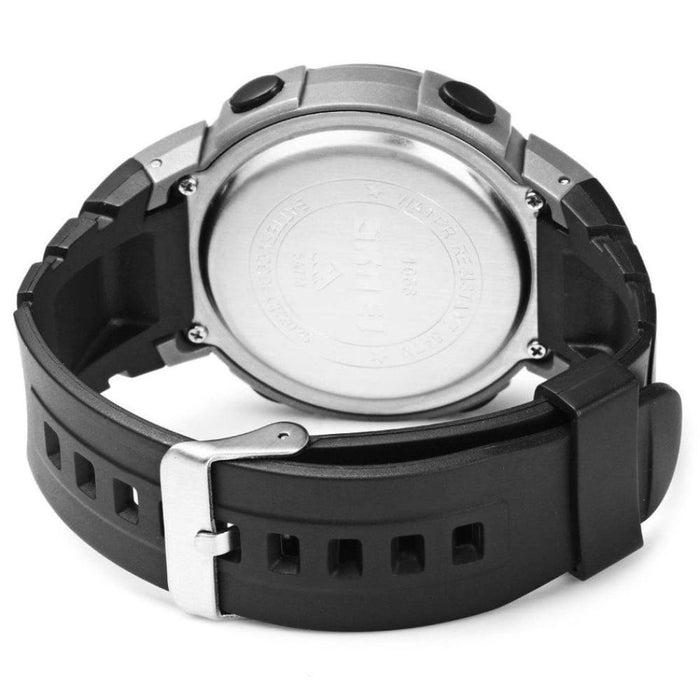 Men Fashion Outdoor Sport Big Dial Led Digital Waterproof