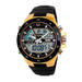 Men Sport Watch Dual Display Quartz Waterproof Watches