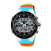 Men Sport Watch Dual Display Quartz Waterproof Watches