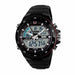 Men Sport Watch Dual Display Quartz Waterproof Watches