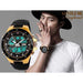 Men Sport Watch Dual Display Quartz Waterproof Watches