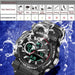 Men Watch Smael Sport Watches Waterproof Stopwatch Alarm