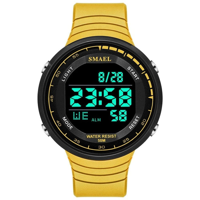 Men Watches Digital 50m Waterproof Smael Sports