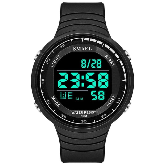 Men Watches Digital 50m Waterproof Smael Sports