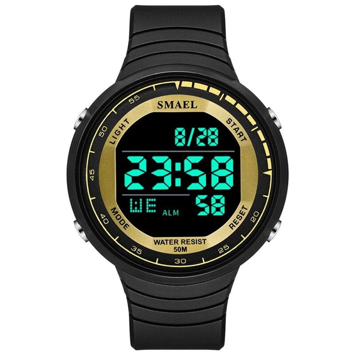 Men Watches Digital 50m Waterproof Smael Sports