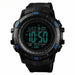 Men’s Digital Waterproof Military Alarm Clock Wristwatches