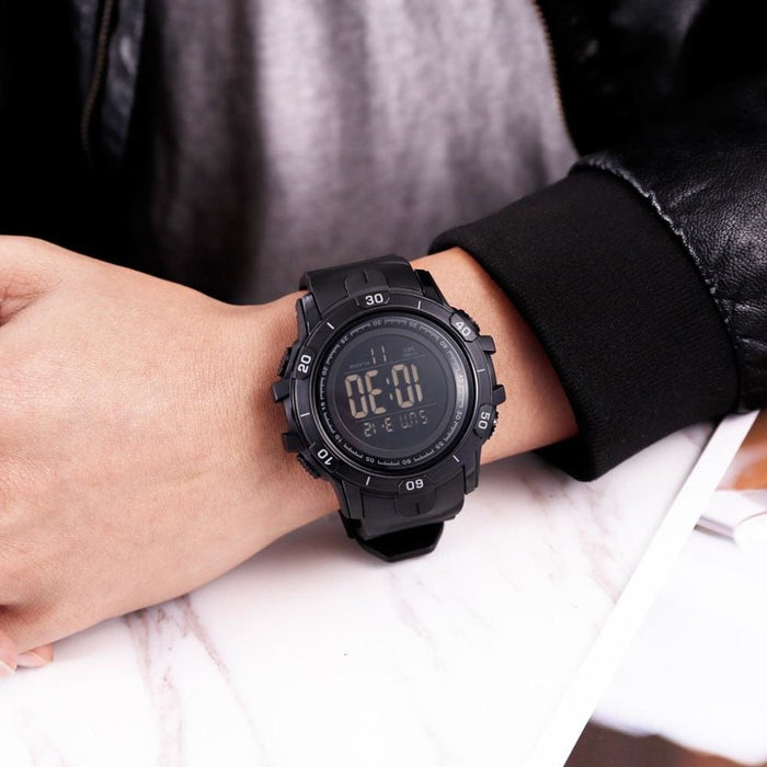 Men’s Digital Waterproof Military Alarm Clock Wristwatches