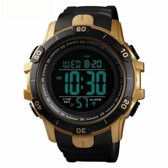 Men’s Digital Waterproof Military Alarm Clock Wristwatches