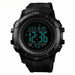 Men’s Digital Waterproof Military Alarm Clock Wristwatches