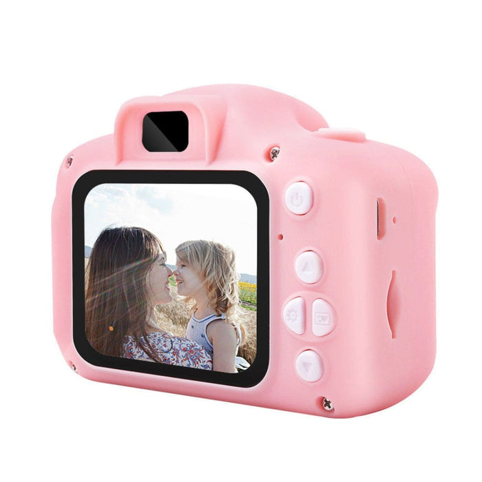 Mini Digital Kids Camera With 2 Inch Screen In 3 Colors- Usb