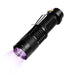 Vibe Geeks Mini Led Zoomable Uv Flashlight Ultraviolet